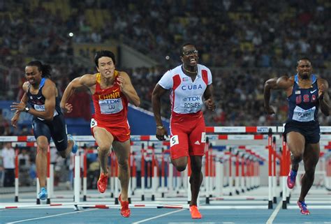 "A beautiful accident" – Liu presents Daegu 2011 running spike to the ...