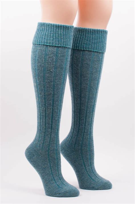 BRITISH WOOL RIBBED KNEE HIGH SOCKS | Knee high socks, Socks, Socks and hosiery