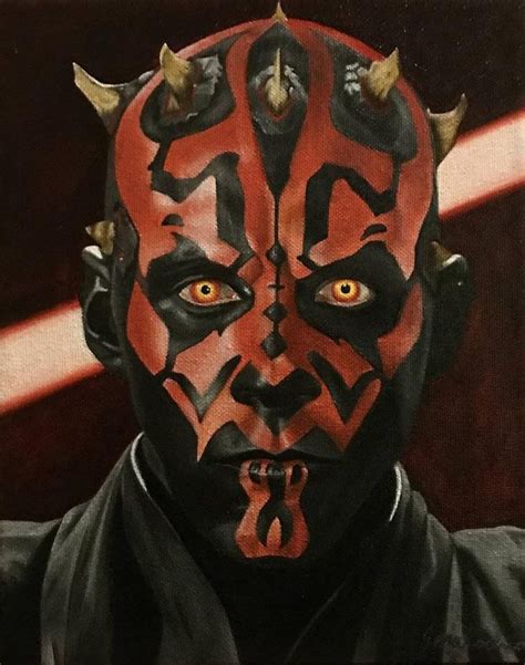 Darth Maul of the Sith Order Empire - Etsy | Star wars poster, Star ...