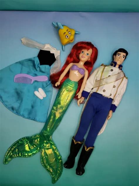 DISNEY 1990 TYCO The Little Mermaid Eric Nude Doll $24.75 - PicClick AU