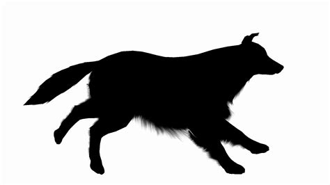 Dog Running Silhouette at GetDrawings | Free download