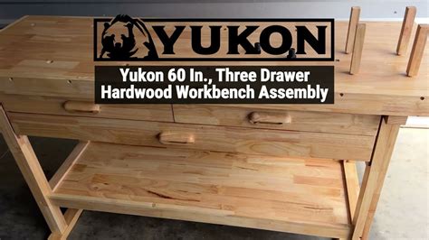 Yukon Three Drawer Workbench Assembly | Harbor Freight - YouTube