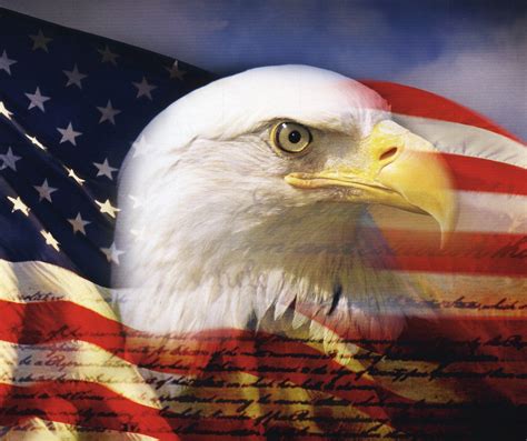 American Flag Eagles Wallpapers - Top Free American Flag Eagles Backgrounds - WallpaperAccess