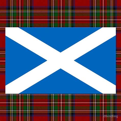 'Scottish Flag' Sticker by dtkindling | Flag, Cool stickers, Scottish