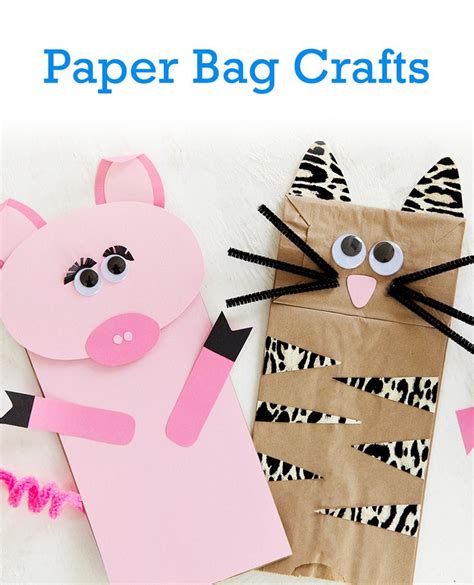 Paper Bag Crafts For Kids | IUCN Water