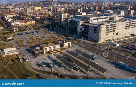 Kelenfold Bus Station in Budapest, Hungary and Construction in ...