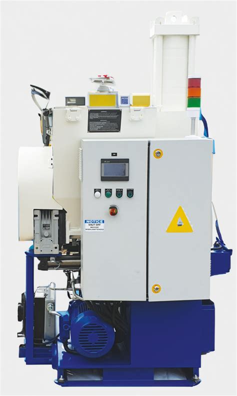 Swarf compactor, power packs for machine tools