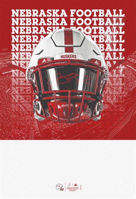 2022-2023 Nebraska Football Graphic Design :: Behance