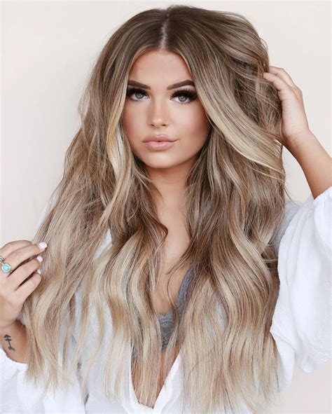 Sandstone Balayage Hair | Hair color light brown, Blonde hair color ...