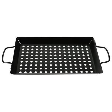 Hemoton Household Grilling Pan Non-stick BBQ Grill Tray Griddle Plate ...