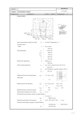 Anchor bolt design | PDF