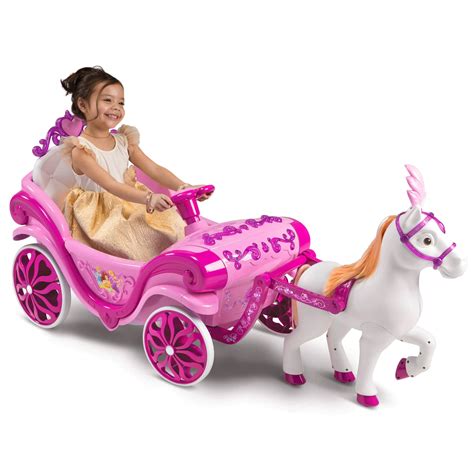 Disney Princess Girls’ Royal Horse and Carriage Girls’ Ride-On Toy by Huffy – Walmart Inventory ...