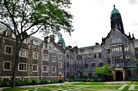 University campus, The cloisters, University of toronto