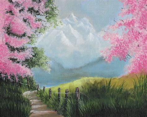 Acrylic Painting for beginners : Beautiful Landscapes | Simple Easy ...