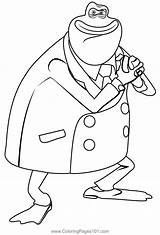 The Toad From Flushed Away Coloring Page For Kids  Free sketch template