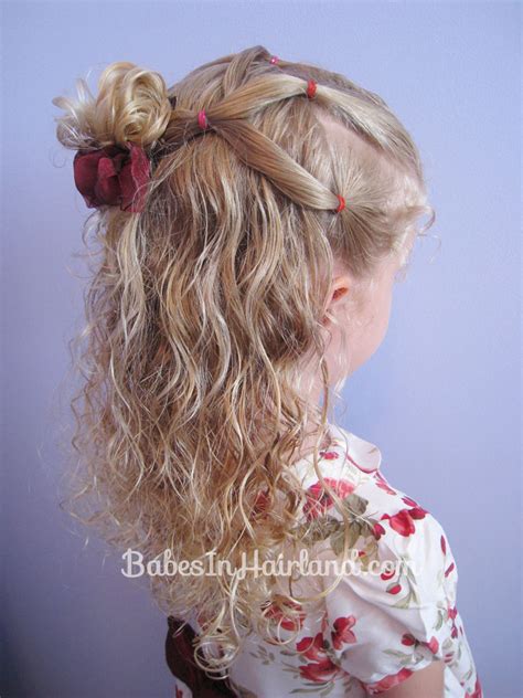 Simple Style for Curly Hair - Babes In Hairland