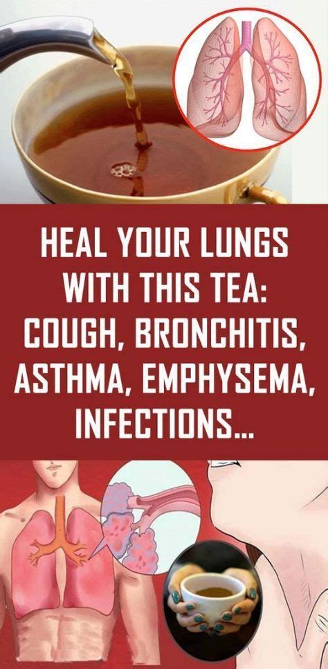 Heal Your Lungs With THIS Tea Cough, Bronchitis, Asthma, Emphysema, Infections… | Health ...