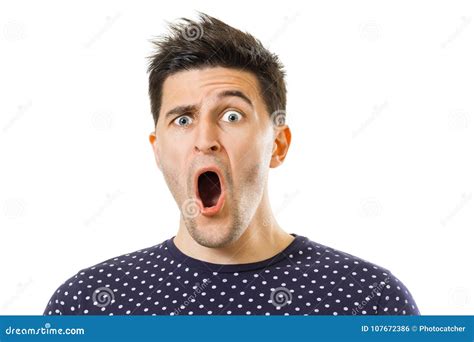 Men`s facial expressions stock photo. Image of happiness - 107672386