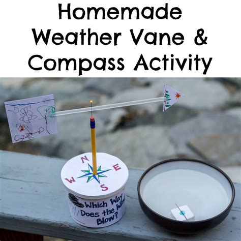 Homemade Weather Vane and Compass Activity - ResearchParent.com