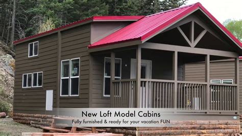 New Loft Model Cabins Fun Valley Family Resort - YouTube