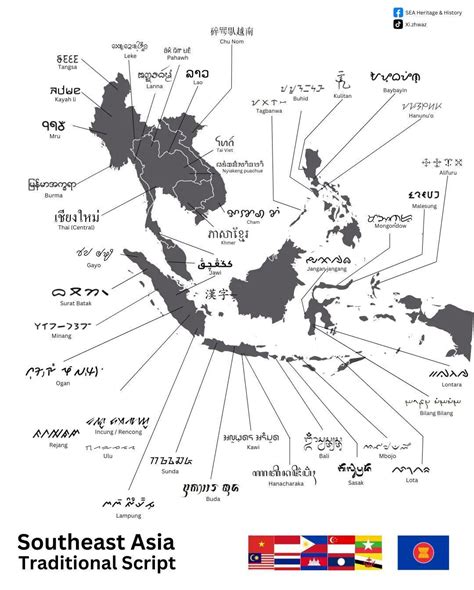 Traditional scripts of Southeast Asia - Maps on the Web