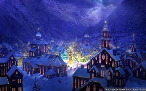 Christmas Village Wallpapers - Top Free Christmas Village Backgrounds ...