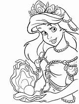 The Little Mermaid 43 coloring Page sketch template