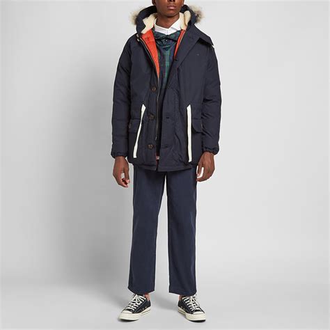 Nigel Cabourn Everest Parka Black Navy | END. (US)