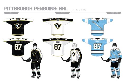 UNOFFICiAL ATHLETIC | Pittsburgh Penguins Rebrand