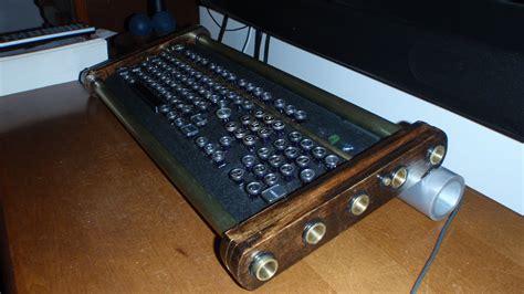 Various Projects: Steampunk Keyboard Modification