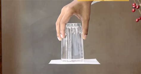 Water doesn't spill out of this upside down glass and here's why (+6 cool experiments with glasses)