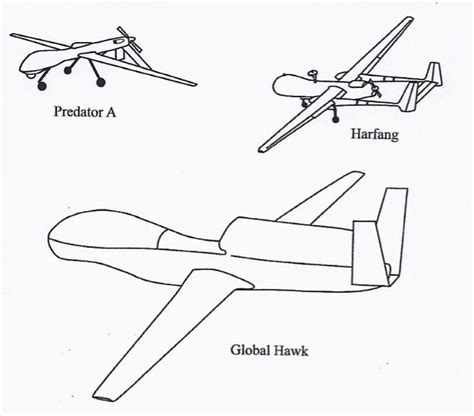 Armed Uav Drawings