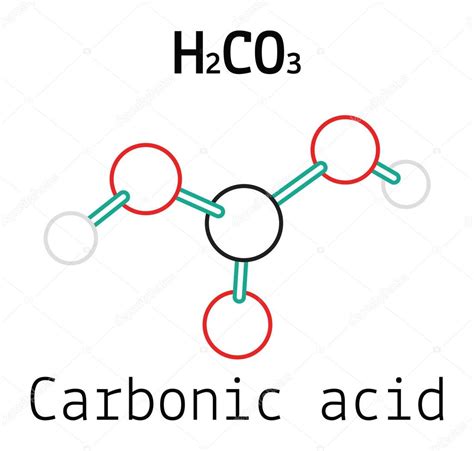 H2CO3 Molécula de ácido carbónico 2022