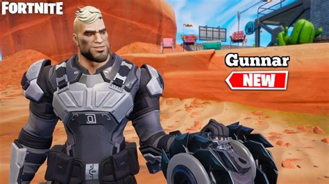 *NEW* GUNNAR SKIN GAMEPLAY - FORTNITE BATTLE PASS - IO INQUEST SET ...