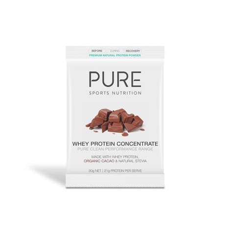 PURE Whey Protein - Chocolate – PURE Sports Nutrition