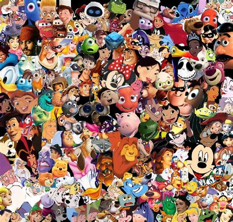 collage | Disney character art, Disney collage, Disney posters