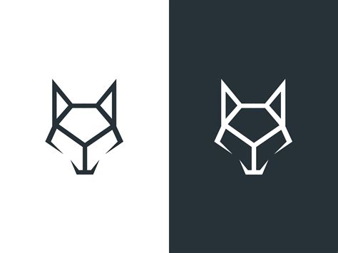 Wolf logo by Keshav Kishore on Dribbble