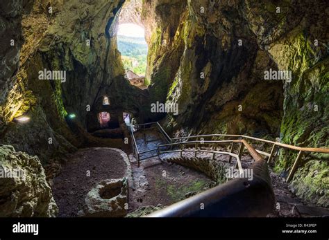 Cave Interior of Predjama Castle Stock Photo - Alamy