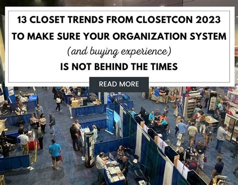 13 Closet Trends from ClosetCon 2023 to Make Sure Your Organization System (and buying ...