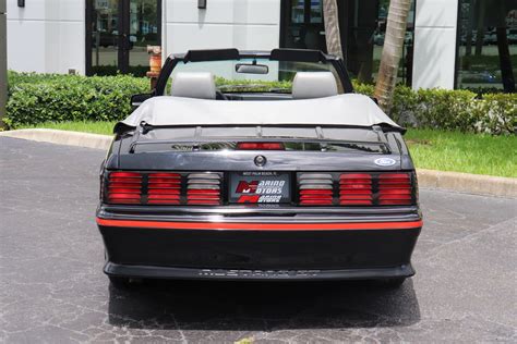 Used 1987 Ford Mustang GT Convertible For Sale (Special Pricing ...