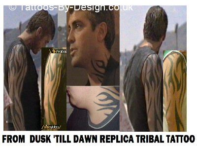 From Dusk Till Dawn Replica Tribal Tattoo Tattoo