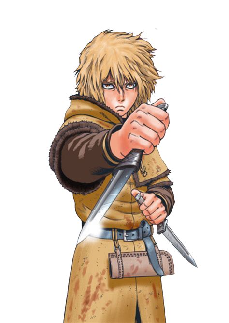 Thorfinn (Vinland Saga) render by squirrel-ghost on DeviantArt