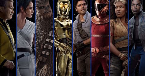 The Rise of Skywalker Character Posters Celebrate the Heroes of the ...