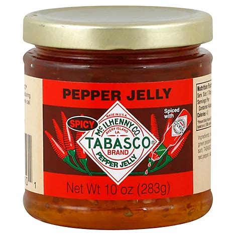 Tabasco Spicy Pepper Jelly - 10 Oz - Carrs