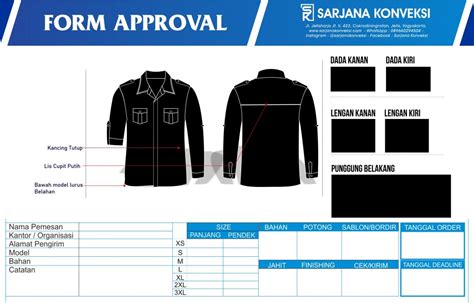 Desain Baju PDH Keren – Download Kemeja PDH PDL Korsa