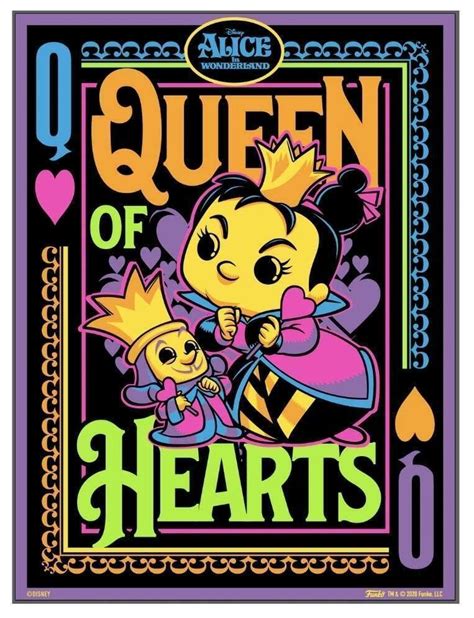 Queen of Hearts | Posters and Prints | Imagens fantásticas, Referência de desenho, Desenhos