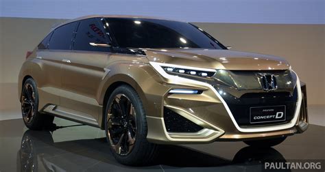 Shanghai 2015: Honda Concept D previews new SUV