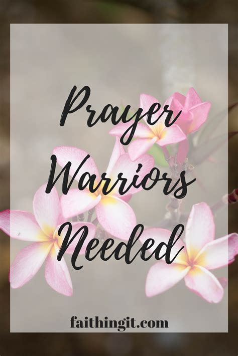 prayer warrior praying quotes - Nida Jeffery