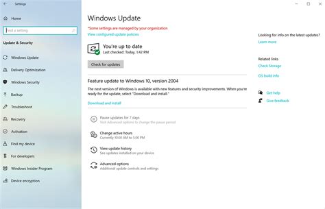 Simplified Windows Update settings for end users - Microsoft Community Hub