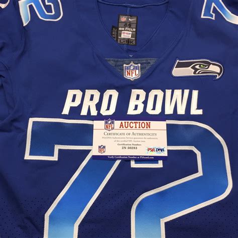 NFL - Seahawks Michael Bennett Game Issued 2018 Pro Bowl Jersey Size 44 ...